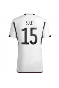 Tyskland Niklas Sule #15 Fotballdrakt Hjemme Klær VM 2022 Korte ermer
